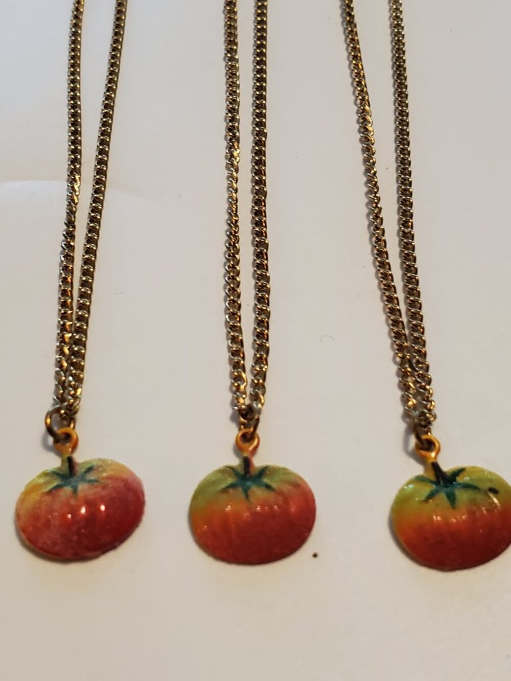 6 Necklaces, items # A-1864-1869,.  wt. 20 grams. - Picture 3 of 9